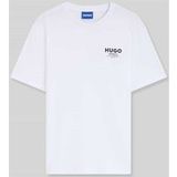 HUGO Chemise 'Nesptee' noir / blanc