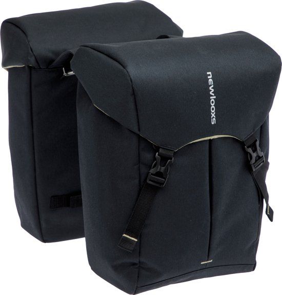 New Looxs Sports Double Dubbele Fietstas Zwart 40 Liter