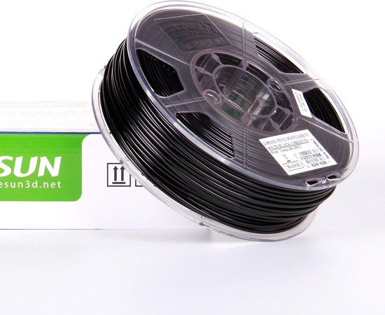 eSun PETG Solid Black - 1.75mm - 3D printer filament - 1kg