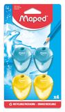 Maped - Set van 4 Igloo puntenslijper