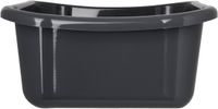 KADAX Rechthoekige wasbak, donkergrijs, 8 liter