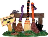 Lemax Broom Parking Rack