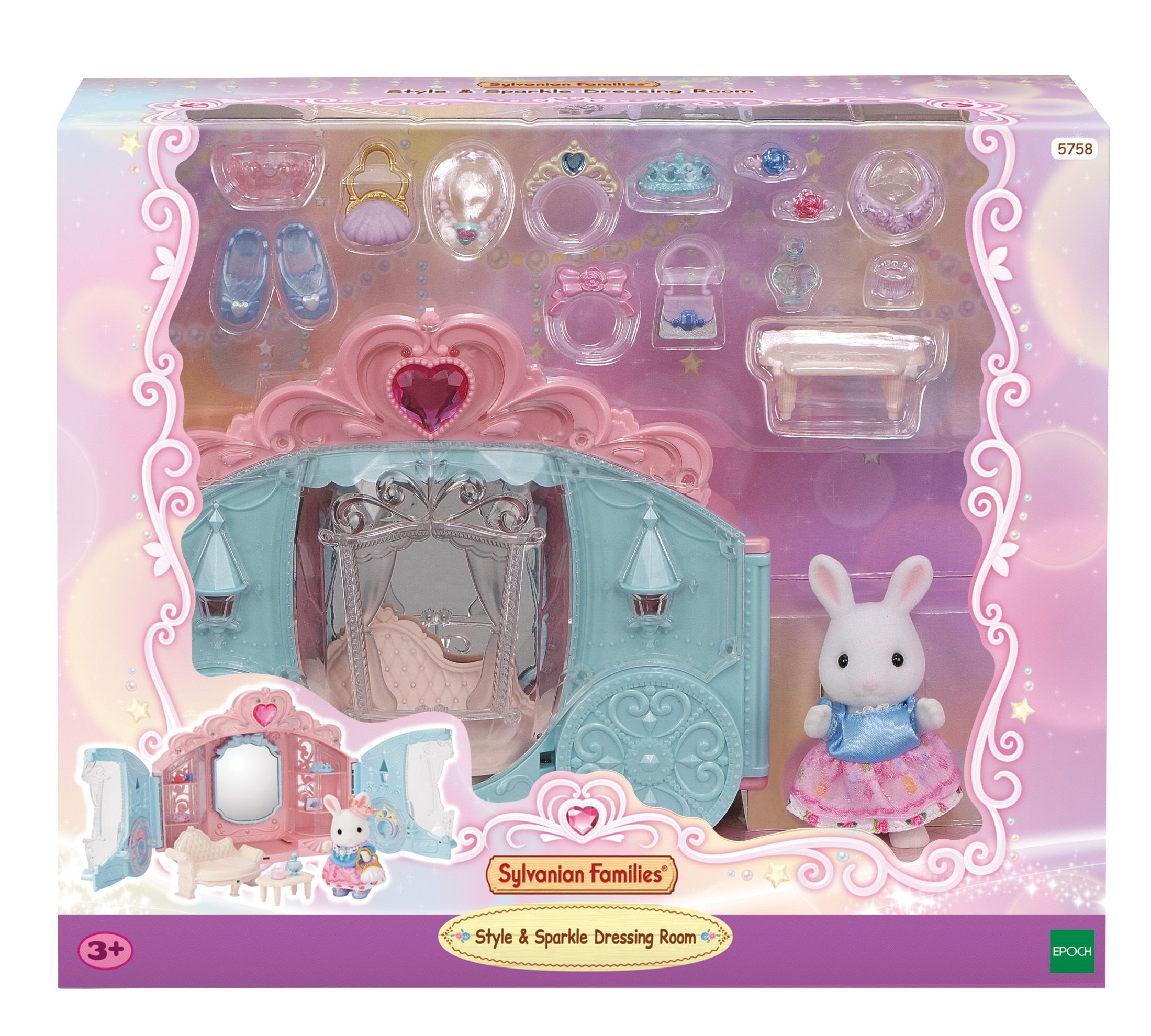Sylvanian Families Schitterende kleedkamer