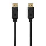 VoltShine DisplayPort-kabel V1.2, 1,5 m, 4K @ 60 Hz, DPM-DPM, zwart