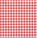 Papstar Servetten rood/wit geblokt - 30 stuks - papier - 33 x 33 cm