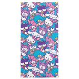 Northwest Hello Kitty Microvezel strandlaken, 30" x 60", Popcorn Party