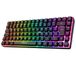 SPIRIT OF GAMER Draadloos Bluetooth Gaming Keyboard TKL RGB QWERTZ 65% Semi-mechanische toetsen met achtergrondverlichting 25 anti-ghosting PC Smartphone & Tablet Compatibel