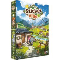 Asmodee - Cozy Stickerville - Unexpected Games - Legacy coöperatief verhaalspel - vanaf 8 jaar - personaliseerbaar - Franse versie