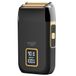 ADLER EUROPE AD 2947 Professioneel scheerapparaat met dubbele scheerkop, titaniumfolie, 3 snelheden 7500-8500 omw/min, LCD-display, USB-C, 1400 mAh lithium-ion batterij