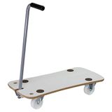WAGNER Transport dolly MM 1389 I 79 x 39 cm I speciale coating I laadvermogen 200 kg I inklapbare dissel I voor zware lasten- I gemakkelijk schoon te maken & slijtvast - 20138901
