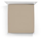 Bella Donna Jersey La Piccola Topperhoeslaken 160x210-220 cm champagne-0711
