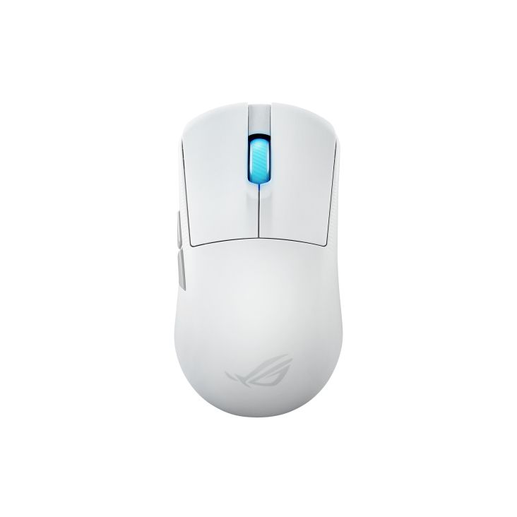 ASUS ROG Harpe Ace Mini Wit - Muis - Draadloos & Bedraad - Optisch - 42000 DPI - Wit