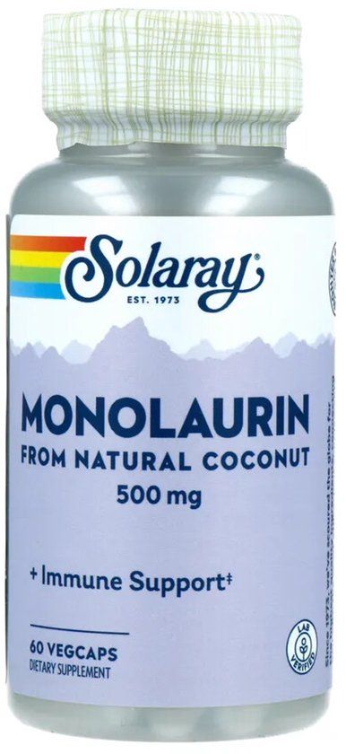 Solaray Monolaurine 500 mg - 60 capsules