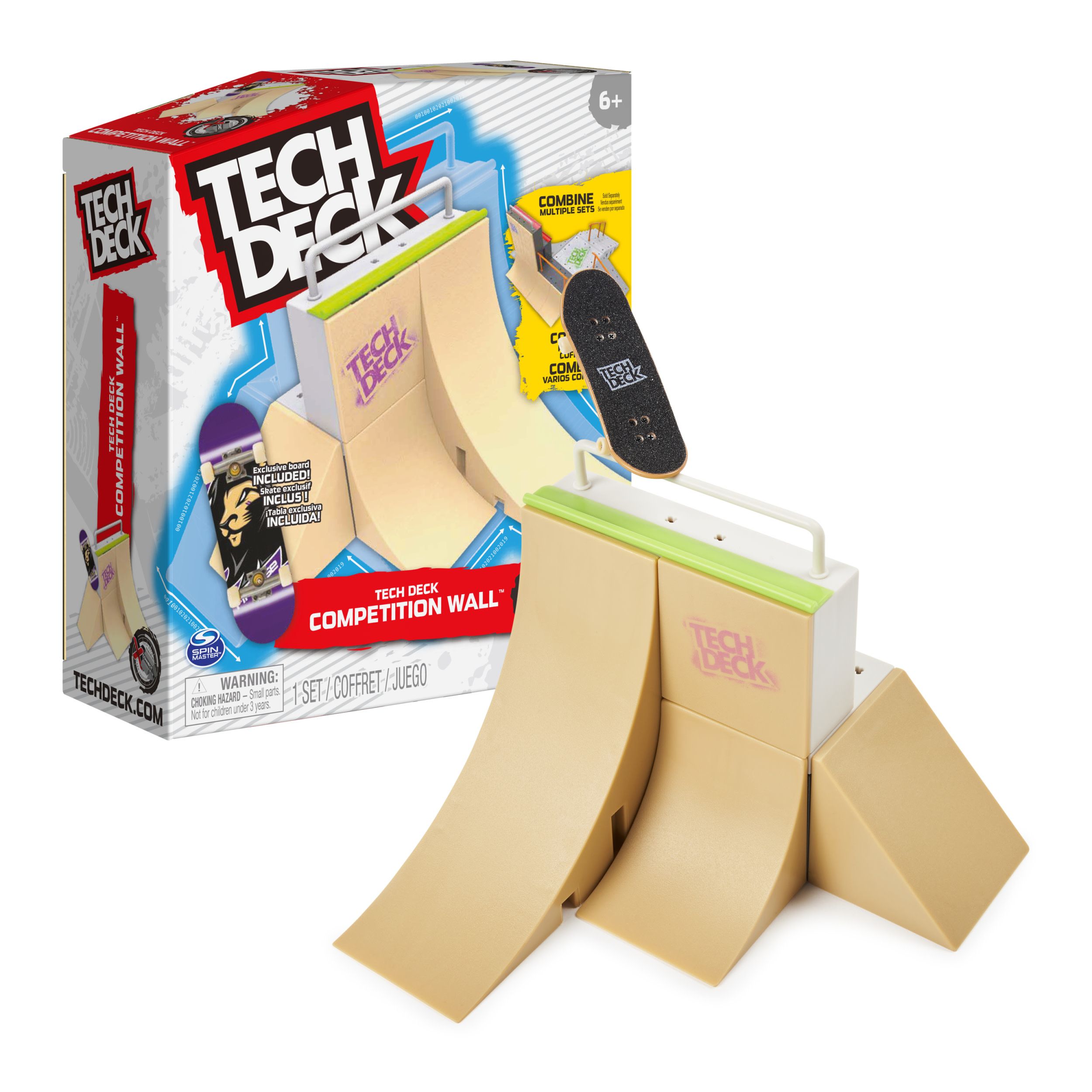 Tech Deck X-Connect Park Creator Competition Wall - Fingerboard Set