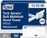 Tork Xpress Advanced handdoek 2-laags | systeem H2 | wit | pak van 21 stuks