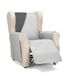Martina Home Diamond Bankhoes, gewatteerd, omkeerbaar, grijs, antraciet, 1-zits/ontspanning