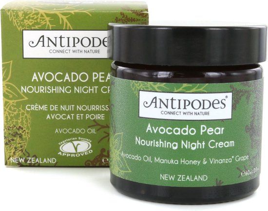 Antipodes Avocado Pear Nourishing Night Cream - 60 ml