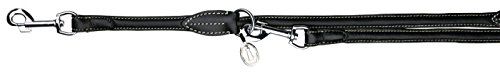 Trixie Koning van Honden Verstelbare Leash-Ouder, Medium/Large, Zwart