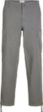 JACK & JONES JPSTKARL HARLOW CARGO NOOS Pantalon Homme Gris Coton Élasthanne Coupe ample Taille régulière