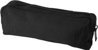 Merkloos Etui Zwart - Pennendoosje Opbergdoosje - Stationery Organiseren - Ruime Capaciteit - 18 x 7 x 4 cm - Zwart