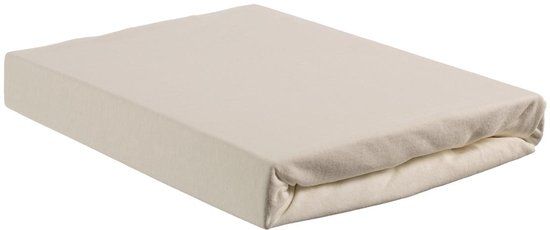 Beddinghouse Jersey Hoeslaken 90x220 cm Offwhite