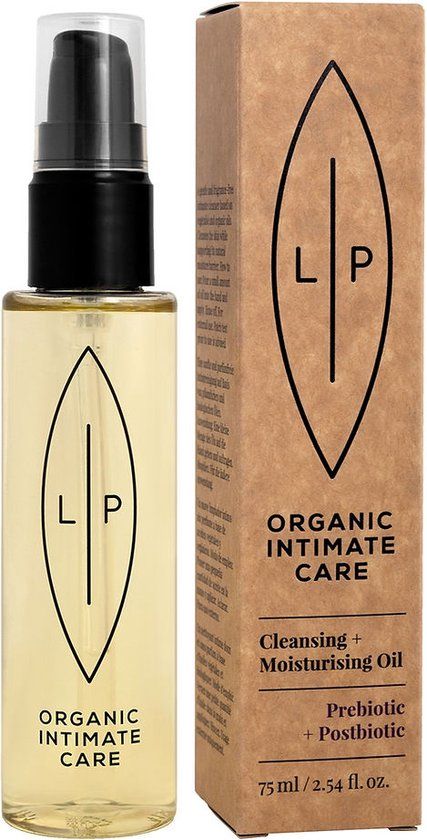 Lip Intimate Care - Cleansing + Moisturising Oil - Prebiotic + Postibiotic - 75 ml