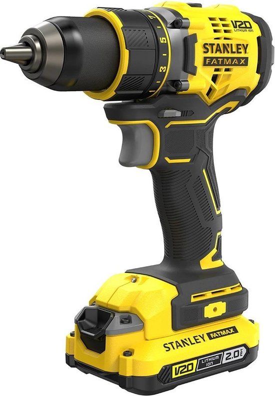 Stanley SFMCD720D2K FATMAX® V20 Accu Schroefboormachine 18V 2.0Ah - Inclusief Koffer