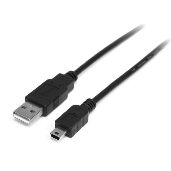 StarTech.com USB 2.0 Kabel - A naar Mini B - 2m - Zwart