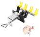 Support de pistolet à peinture 4-en-1, stable, pour table/établi, plastique/métal