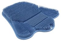 Nettoyant de pieds en silicone avec ventouses antidérapantes pour douche et massage