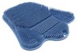 Nettoyant de pieds en silicone avec ventouses antidérapantes pour douche et massage