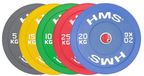 HMS CBR Serie - Olympische Bumper Gewicht - 25 kg - Rood