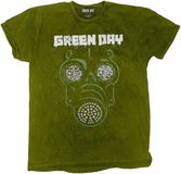 Green Day - Masque à gaz T-shirt homme - 2XL - Vert