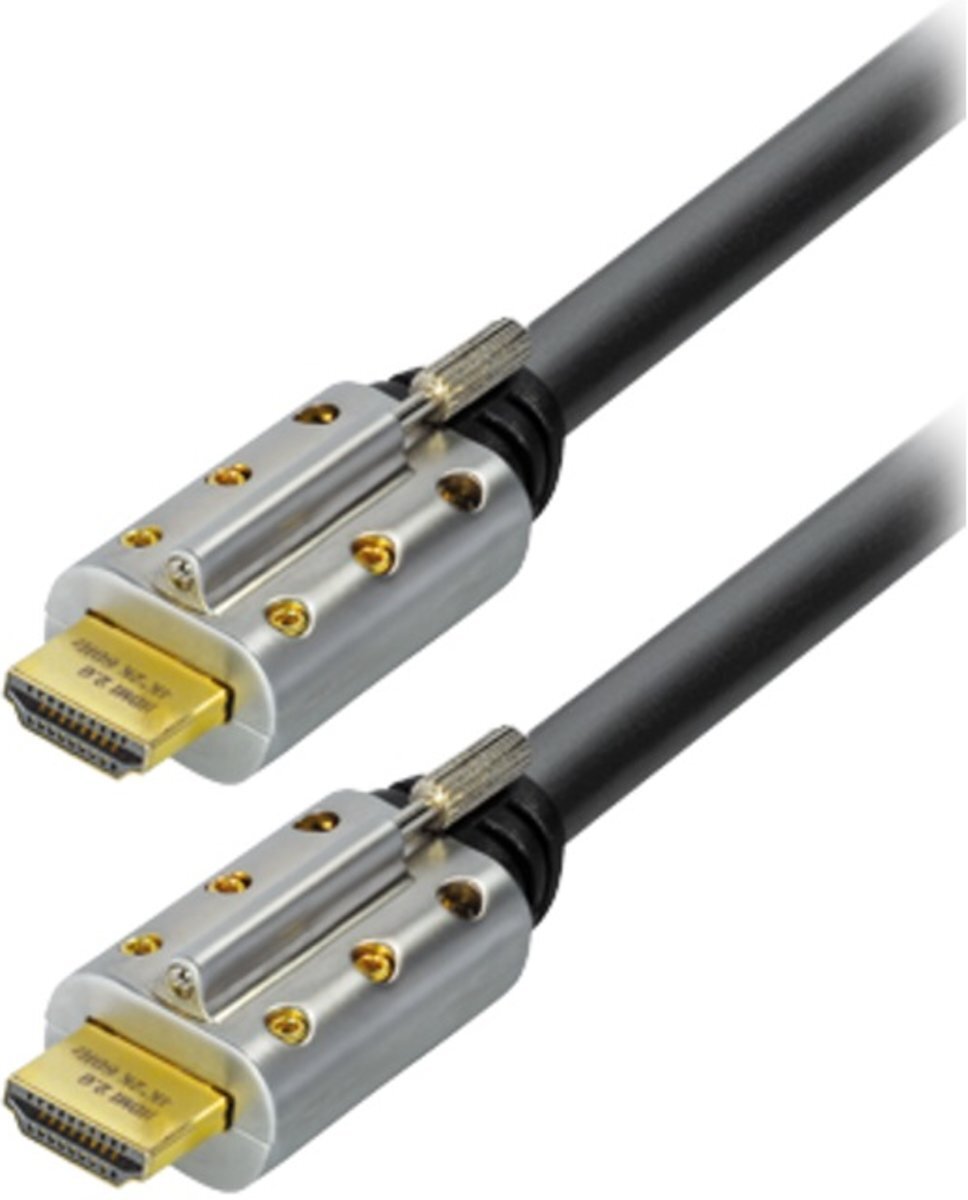 MaxTrack Actieve HDMI Ultra HD 4K kabel met Coolux chipset - 15 meter