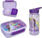 4kidsonly.eu Unicorn Academy Lunchset - Lunchbox - Drinkfles - Paars