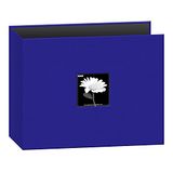 Pioneer 12 x 12 inch stof 3 ring Binder Album, blauw