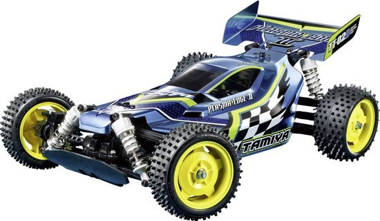 tamiya TAM58630 1:10 RC Plasma Edge II (TT-02B) - op afstand bestuurde auto - RC-voertuig - Off Road Race Buggy - RC bouwpakket - elektromotor - ongelakt - 58630