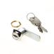 Merkloos Hevelslot 20mm met moer en sluitlip