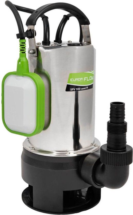 Eurom SPV550 Semi PI Vuilwaterpomp - 550W - Dompelpomp