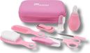 Momini BabyCare Pinky Babyverzorgingsset - 8-delige Multifunctionele Baby Cadeauset - Veilig en Stijlvol - Roze