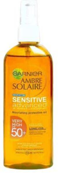 Garnier Ambre solaire sensitive advanced oil spf 50+ 150ml