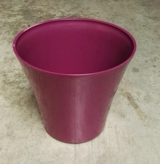 Chapelu Bloempot Rond Laurea 38cm AUBERGINE