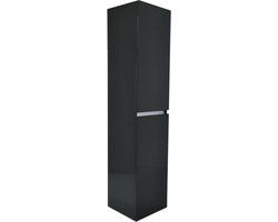 Korver Holland Vision Kolomkast - 2 Deuren - 160x35x35 cm - Hoogglans Grijs - Softclose