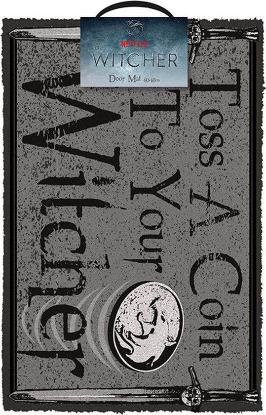 Pyramid International The Witcher - Toss A Coin To Your Witcher Doormat