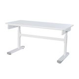 roba Kinderbureau Basic wit in hoogte verstelbaar 110x60 cm
