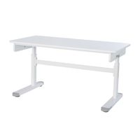 roba Kinderbureau Basic wit in hoogte verstelbaar 110x60 cm