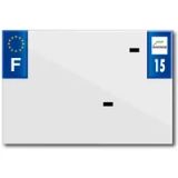 Top Plaq PVC nummerplaatstrip met bedrijfsnaam