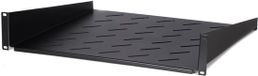 DSIT 2U Legbord voor 600mm diepe wandkasten - 450mm diep (max. 12 kg) - Zwart
