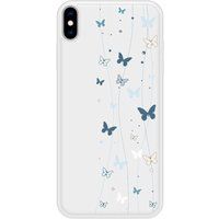 iPhone XS Max Butterfly Bedrukt siliconen hoesje