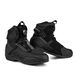 SHIMA EDGE VENTED Motorlaarzen voor Mannen Geventileerde Lederen Schoenen Zomer Lederen ATOP Motorfiets Korte Enkelbeschermer Urban Bike Casual Klassieke Rijlaars (Heren, Vent, Zwart, 44)